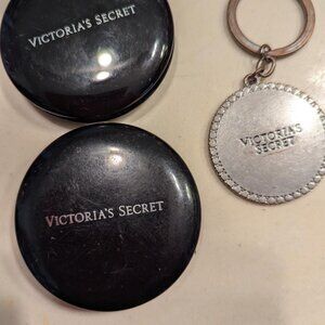 2 Victoria's Secret compacts & VS key chain